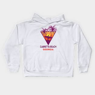 Cabretta Beach Georgia Kids Hoodie